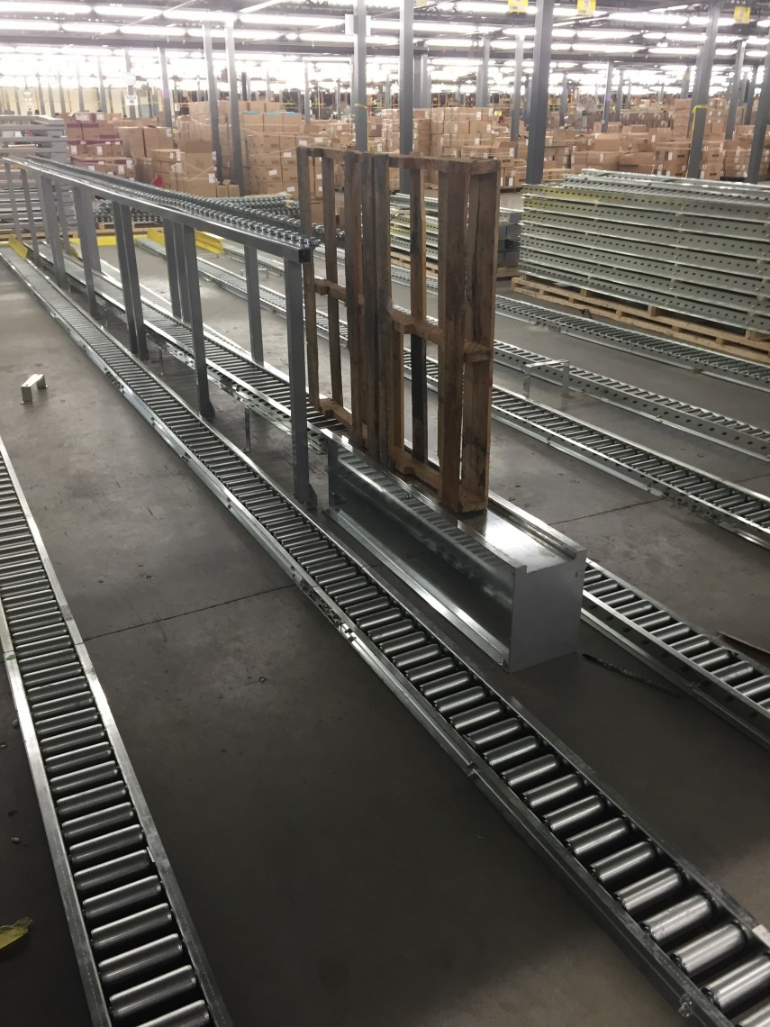 Pallet Flow for Empty Pallet Return Pallet Flow Mallard Manufacturing