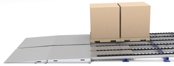 Pallet Jack Access Ramp for Pallet Flow