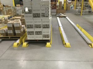 Split-Roller Pallet Flow Rack - Mallard Manufacturing