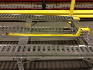 Pallet Flow Rack Flex Separator - Mallard Manufacturing