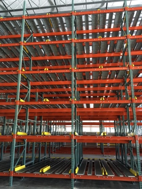 Pallet Flow Rack - Mallard Manufacturing
