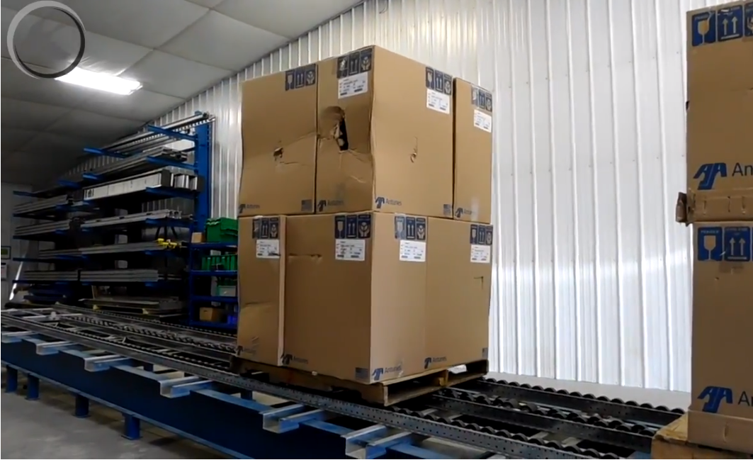 Pallet Flow Rack Design - Mallard Manufacturing