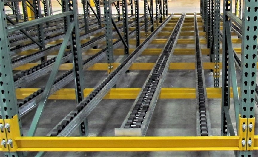 Magnum Wheel Pallet Flow Rack - Mallard Manufacturing