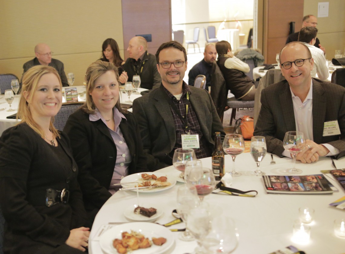 The ILCA Award-winning team. (from left to right: Tonya Sherwood, Dawn Rummel, Paul Sheets, Eric Moore)