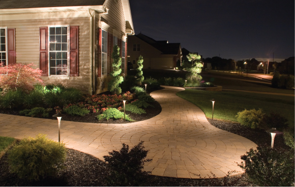 landscape lighting illuminate your castle rock landscaping with