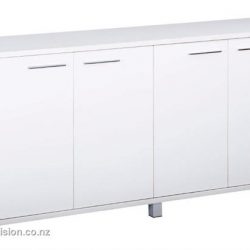White Office cabinets