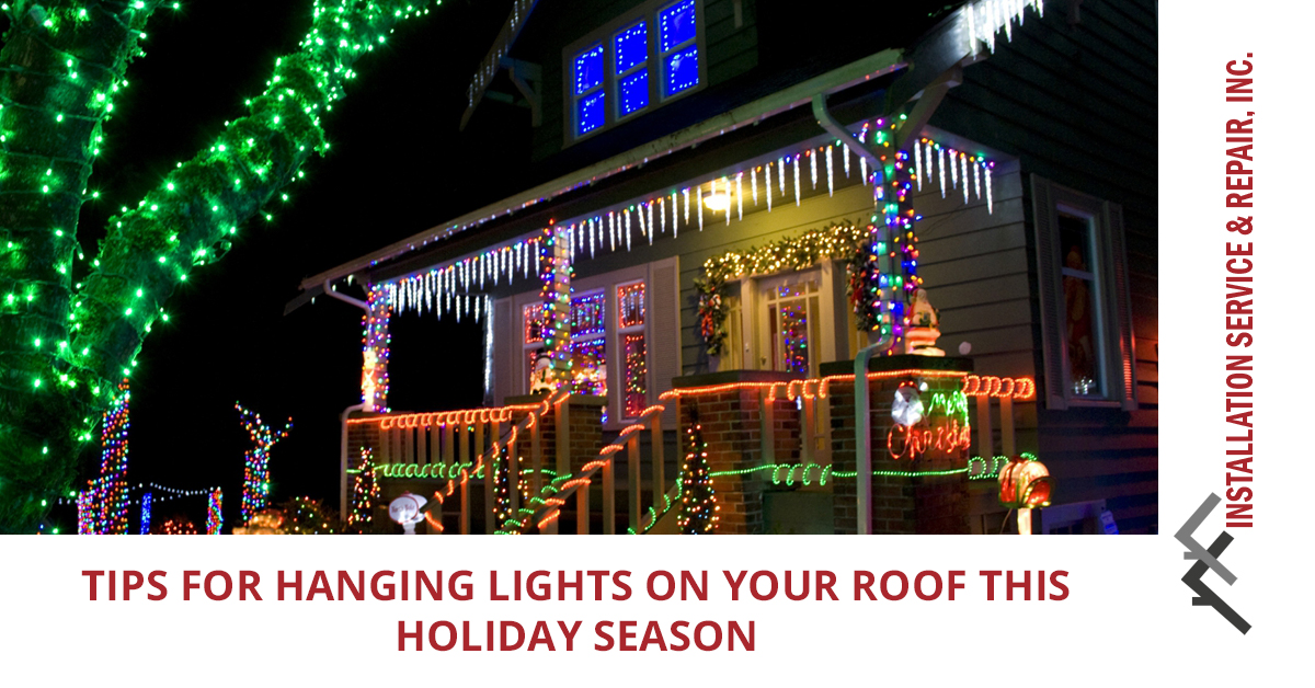 Residential Roofing Queens Tips To Safely Hang Your Holiday Lights