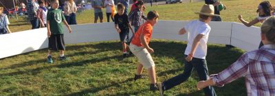 Kids playing Gaga games