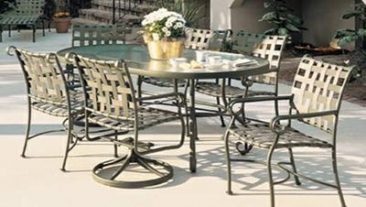 Save more on our aluminum patio tables in Atlanta.