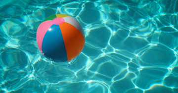 swimming pool ball