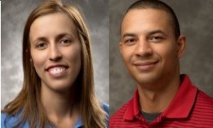 Leslie Dallas, PT, DPT, and Richard Johnson, PTA