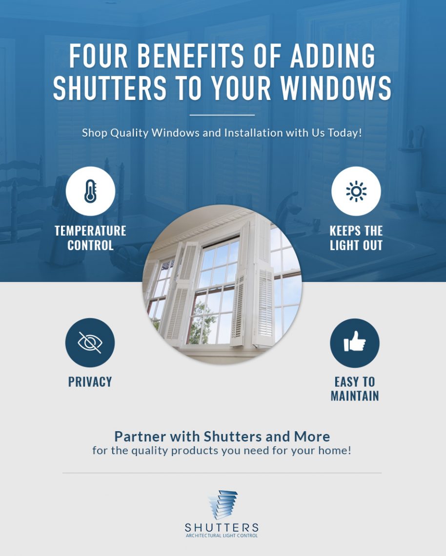 Blog Four Benefits Of Adding Shutters To Your Windows Shutters and