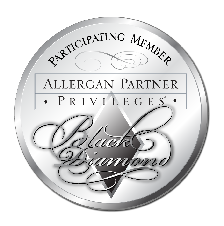 Skin Rejuvenation Clinic has earned Black Diamond status with Allergan