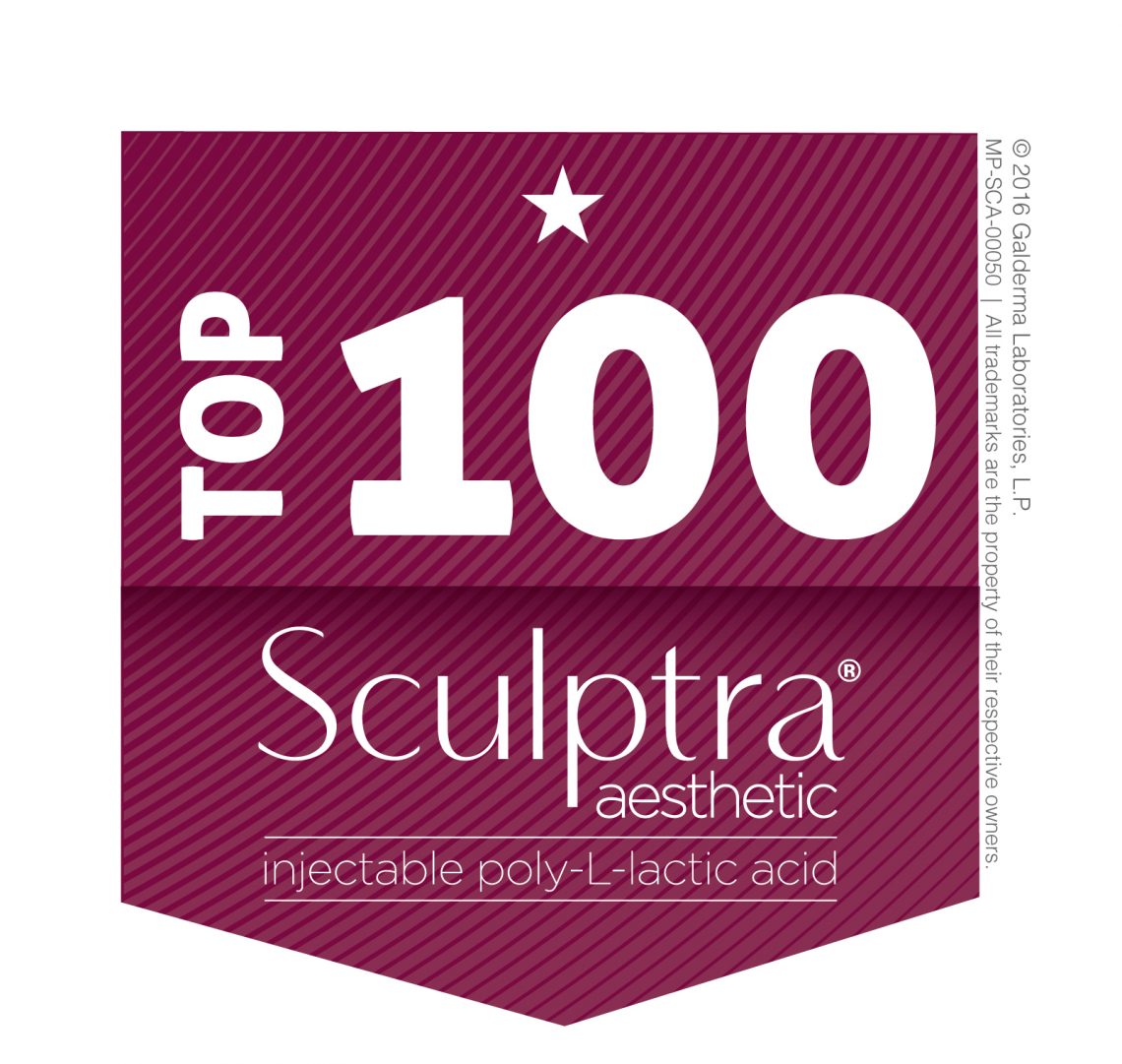 Sculptra TOP 100 Badges JPEG