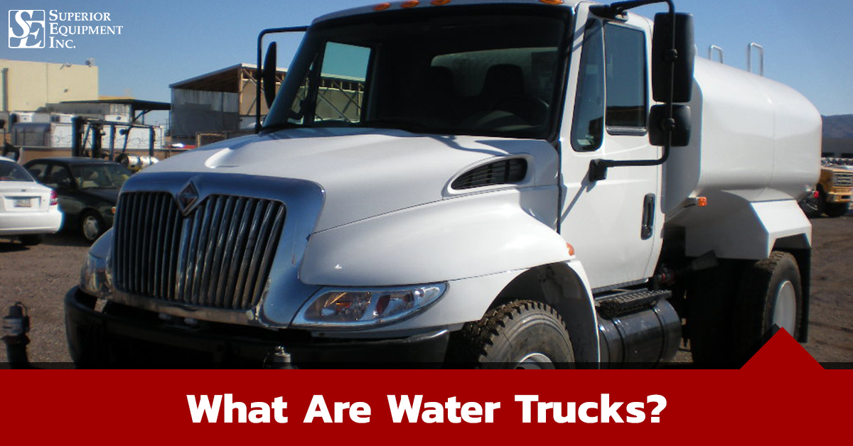 Water Trucks In The Midwest What Are Water Trucks? Superior Equipment
