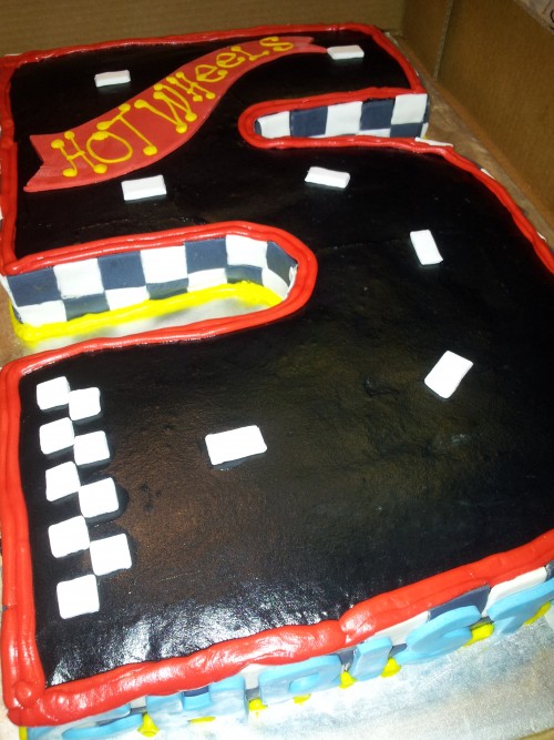 5th Birthday Race Cars That�s The Cake