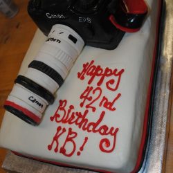 Camera Cake | Photographers Birhday Cake