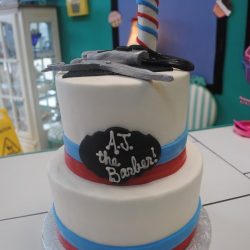 Barber Shop Birthday Cakes | Themed Birthday Cakes | Custom Cakes all occasion | Specialty Birthday | Arlington, TX