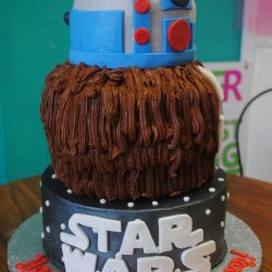 specialty cake, cake tasting, star wars cake, character cake