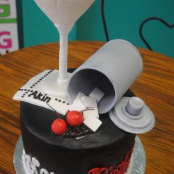 Martini cakes | 21st birthday cakes | southlake bakery | small birthday cakes