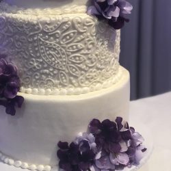 Closeup Elegant Wedding Cakes | Designer wedding cakes | dallas wedding bakery