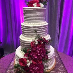 Ruffled Wedding Cake, Buttercream Ruffles, Arlington Wedding Cake Bakery, pearl Wedding Cakes, Stencil wedding cakes, silver wedding cakes, wedding cake ideas, frisco wedding cakes, plano birthday cakes, carrolton wedding cake bakery, grapevine wedding cake, irving wedding cakes, sugar bee sweets bakery