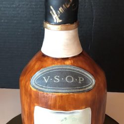 VSOP Hennessy Birthday Cake, Sculpted Birthday Cake, That's The Cake, The London Baker, Sugar Bee Sweets Bakery