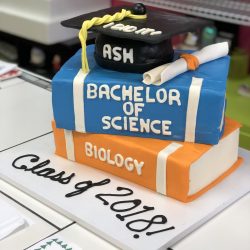Simple Graduation Cake, Specialty Bakery, Best Bakeries in Dallas