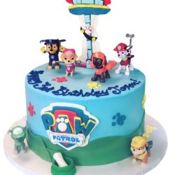 Paw patrol, birthday cake, dallas, arlington custom bakery