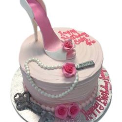 Small Pink High Heel Shoe, Cute Birthday Cakes, Hot Pink Cakes, Dallas Bakery, Fort Worth Cakes