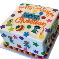 Rugrats Cake, birthday cakes in arlington, custom cakes in dallas, kids birthday cakes