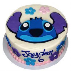 stitch birthday cakes, 6th birthday cakes, custom cakes dallas, fort worth bakery