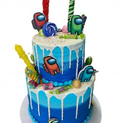 Among Us Birthday Cake | Video Game Cakes | Birthday Inspiration Cakes