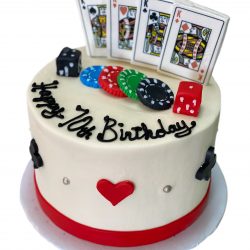 Small Casino Cakes | Dallas Bakery | casino birthday cake | Arlington Bakery | That's The Cake