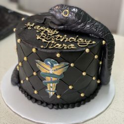 black mamba cakes, kobe bryant cakes