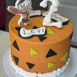 flintstone birthday cakes, 2nd birthday cakes