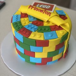 lego birthday cake, custom legos cake, dallas bakery