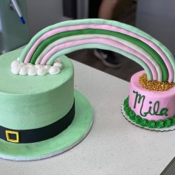 St Patricks Day Rainbow | Specialty Bakery | Custom cakes | Dallas cake bakery | thats the cake