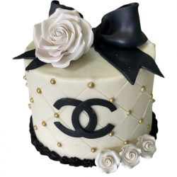 Chanel birthday cake, custom birthday cakes in dallas