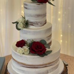 Semi Naked Wedding Cakes | That's The Cake | Custom Cake Bakery | Dallas Weddings