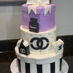 Coco Chanel Custom Cake | That's The Cake | Custom Birthday Cakes | Dallas Bakery | That's the Cake