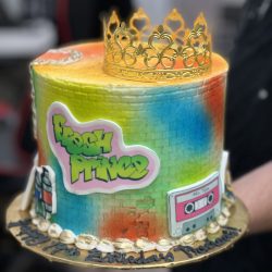 Fresh prince custom cakes, birthday cakes 90's, small cakes in dallas, arlington cake bakery
