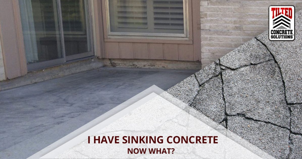 Cement Leveling Houston I Have Sinking Concrete Now What