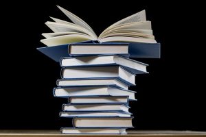 pile of books