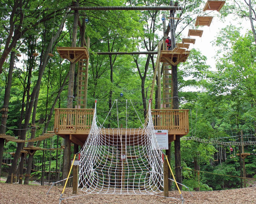 Obstacles Find A Ropes Course Here TreeRunner Grand Rapids