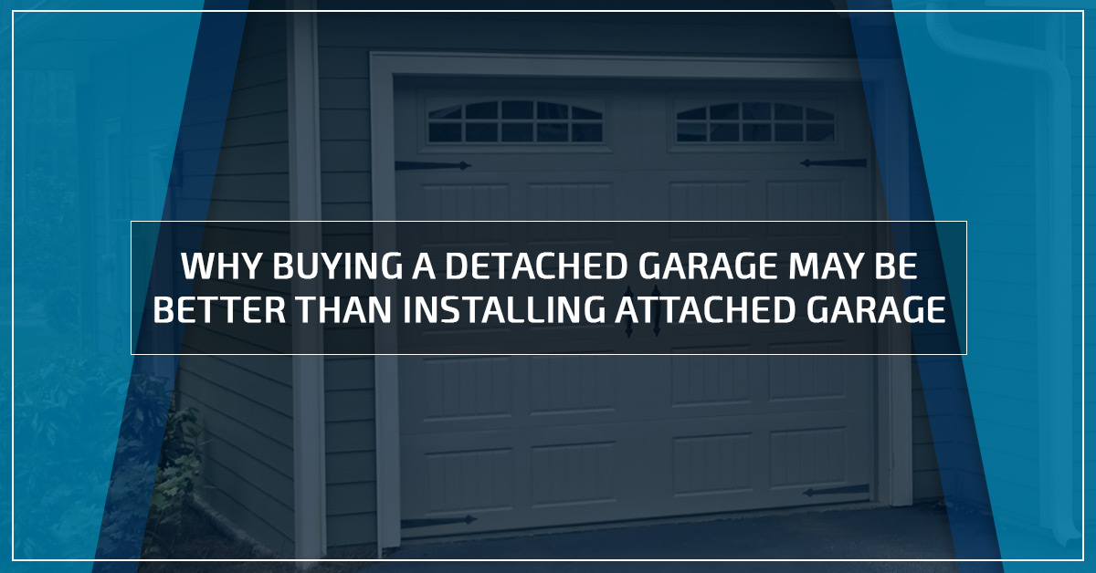 Detached Garage Better Than Attached Wholesale Direct Carports