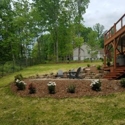 Backyard-Patio-and-bush-Install-in-Asheville