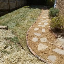 Side yard Walkway in Arden