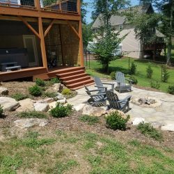 Patio-and-Shrub-Installation-in-Asheville
