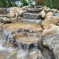 Waterfall feature in Montford